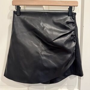 Aqua Midnight Black Mini Skirt / Shorts